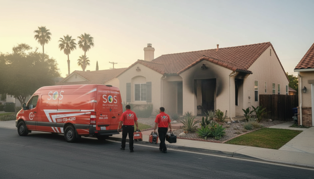 Emergency Fire & Smoke Damage Restoration in Riverside County