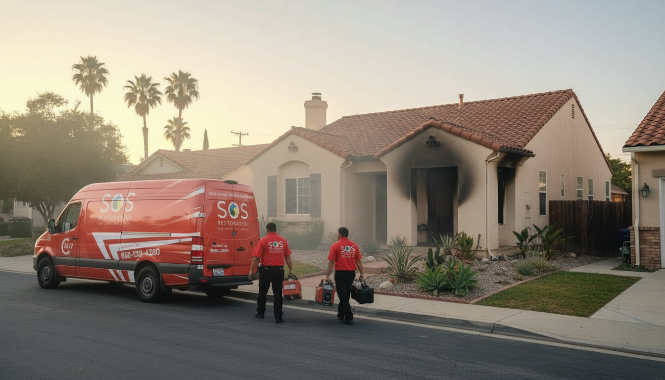 Emergency Fire & Smoke Damage Restoration in Riverside County