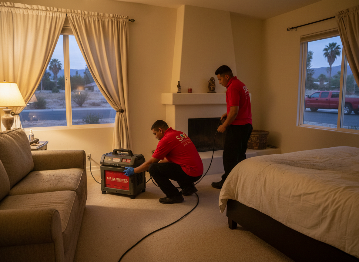 Smoke odor removal