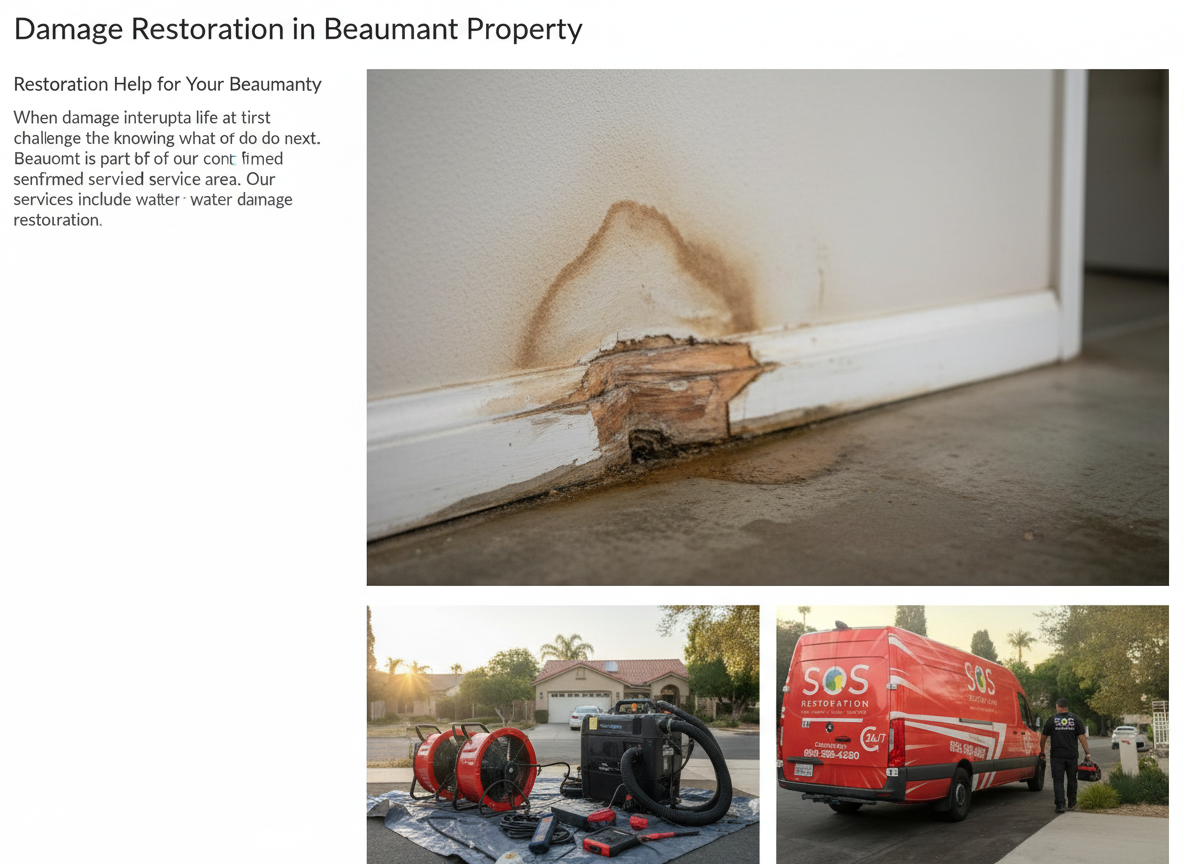 Restoration Help for Your Beaumont Property