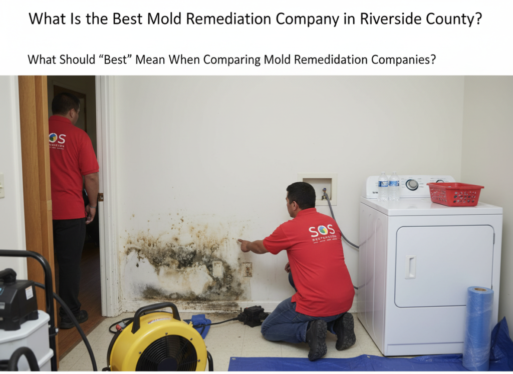 What Should “Best” Mean When Comparing Mold Remediation Companies?